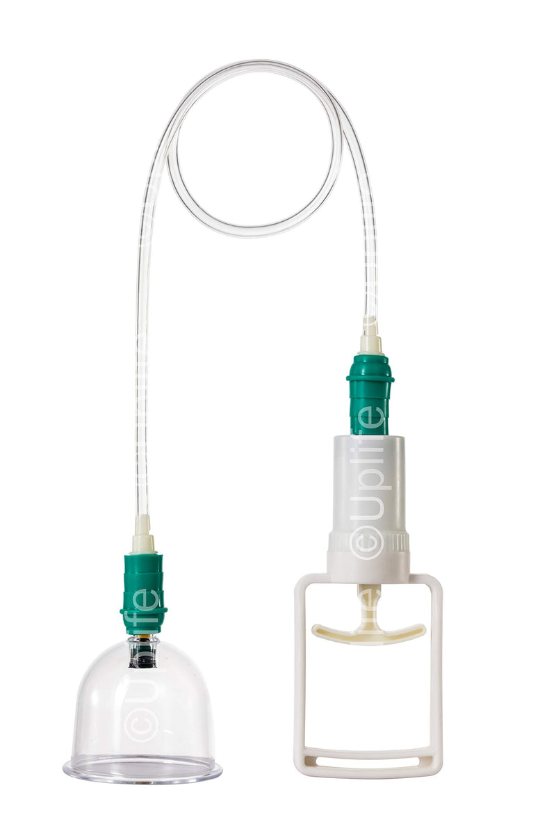 Uplife Chinese Cupping Therapy Set, 12 Vacuum Air Suction Cups with Pumping Handle, Anti Cellulite Massage for Back/Neck - BeesActive Australia
