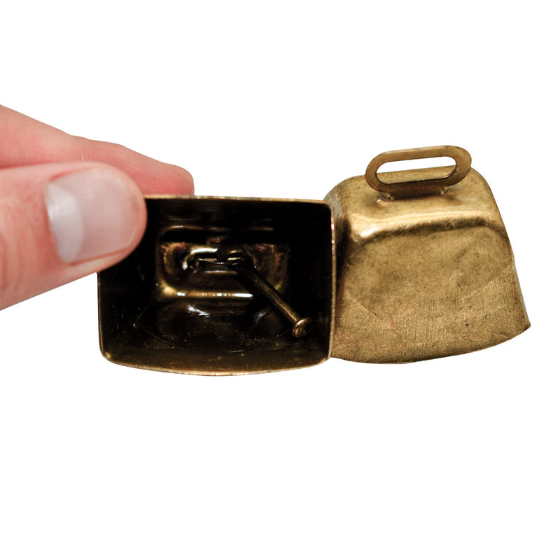Pinenjoy 17Pcs Copper Grazing Bells Small Metal Cowbell 40mm Bronze Bell for Horse Goat Dog Cattle Farm Animal Pet Anti-Theft - BeesActive Australia