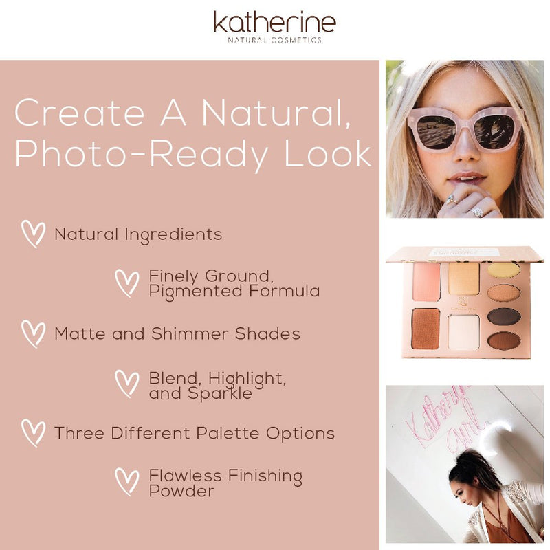 Katherine Cosmetics - Giving Back Palettes (strength warm) strength warm - BeesActive Australia