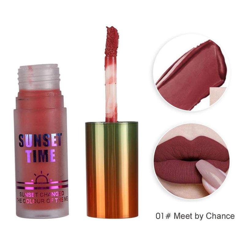 Matte Liquid Lipstick, Ink Waterproof Lip Gloss Beauty Lips Makeup Long-Lasting Non-Stick Cup Velvet Lip Gloss Lip Plumper Makeup Lip Makeup Cosmetics Tool(01) 01 - BeesActive Australia