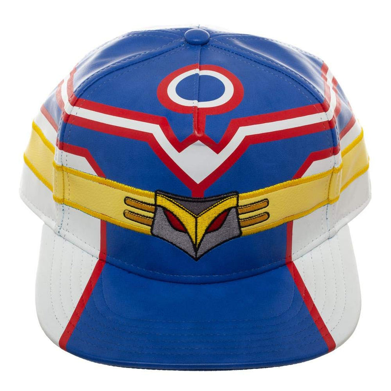 Bioworld My Hero Academia All Might Suit Up Snapback Hat Blue - BeesActive Australia