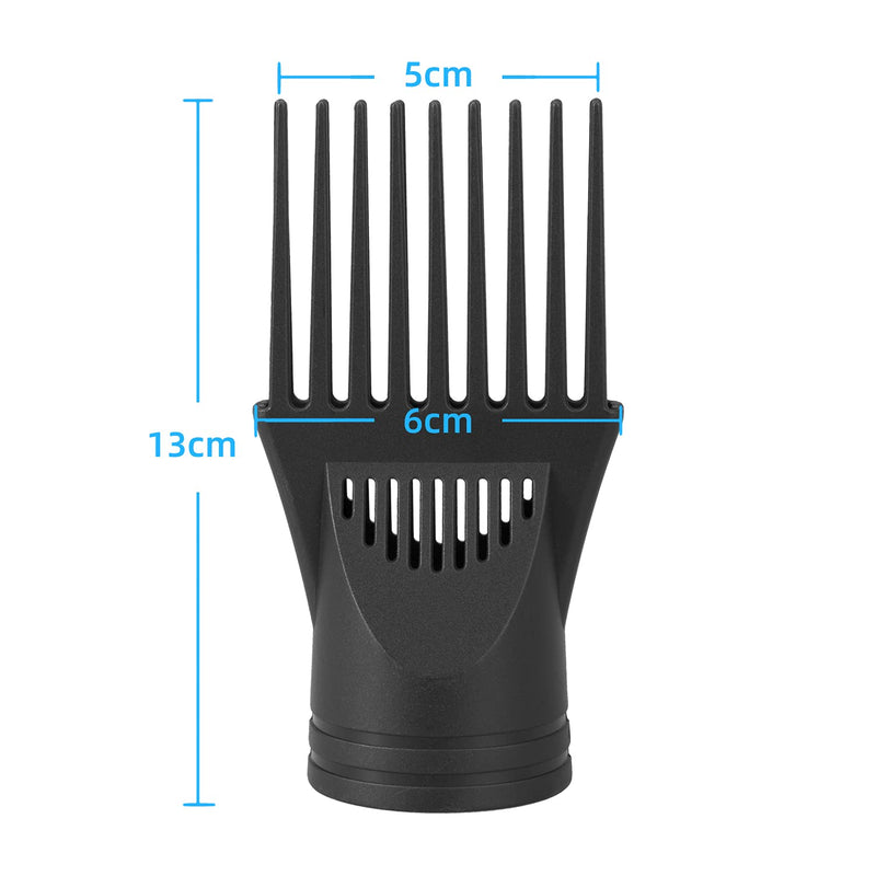 Matory 1 Pack Pick Comb Attachment Hair Dryer Diffuser Wind Blow Cover Comb Attachment Nozzle for Hair Salon Home - BeesActive Australia