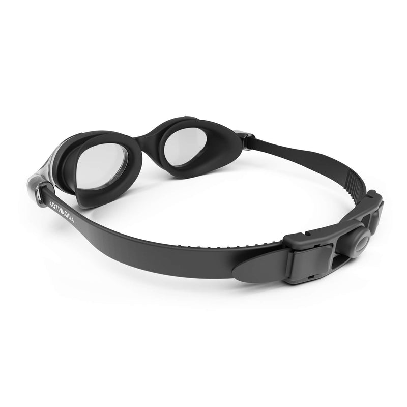 [AUSTRALIA] - AqtivAqua Clear Optics Swim Goggles // Swimming Workouts - Open Water // Indoor - Outdoor Line Black goggles + Black case 
