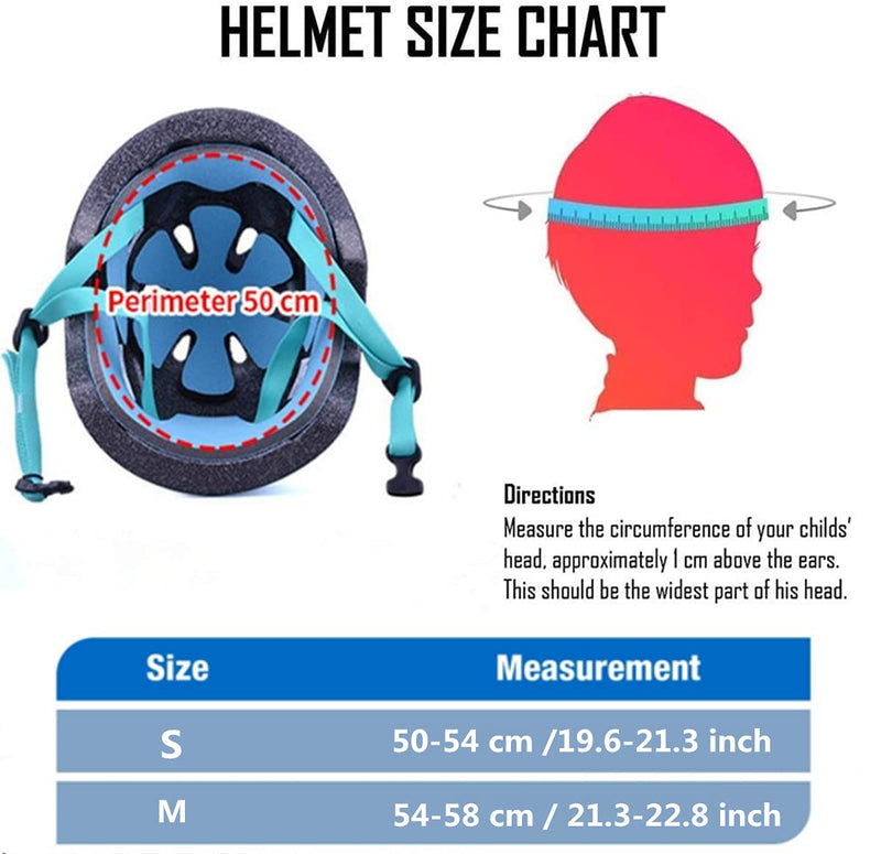 Atphfety Toddler Kids Bike Helmet,Multi-Sport Helmet for Cycling Skateboard Scooter Skating,2 Sizes,from Toddler to Youth Black shark S: 50-54 cm / 19.6"-21.3" - BeesActive Australia