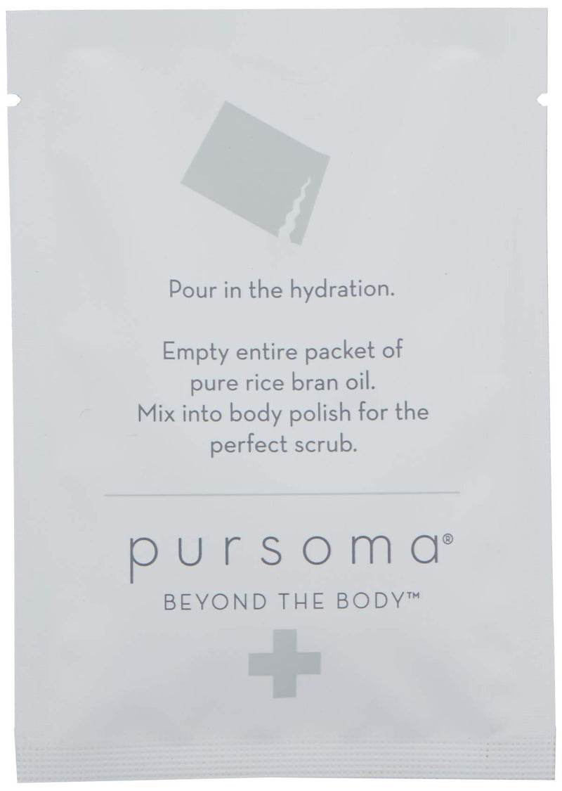 Pursoma REFRESH Seaweed Body Polish with French Grey Sea Salt, Organic Green and Brown Algae, and Dry Oil Infusion | Detoxifying and Exfoliating Seaweed Body Scrub and Rejuvenating Body Polish | 4 oz Refresh - Seaweed Body Polish - BeesActive Australia