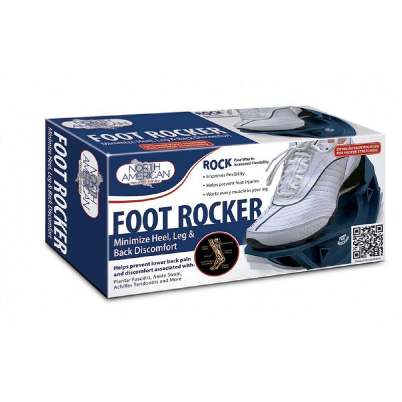 North American Healthcare Foot Rocker Blue -Optimal Foot Position for Flexibility, Plantar Fasciitis, Achilles tendonitis, and other Chronic Conditions - BeesActive Australia