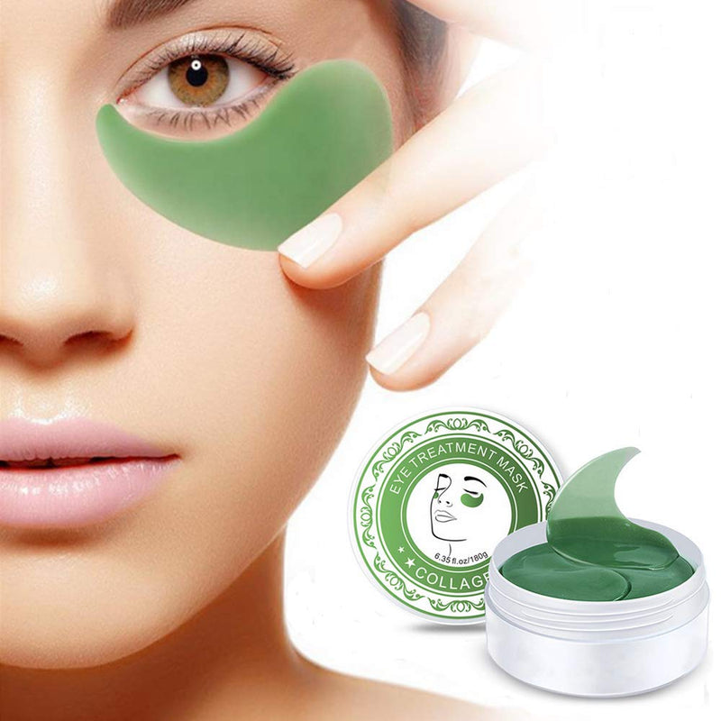 Collagen Eye Mask, POSTA 60 PCS Under Eye Treatment Gels Eye Patches, With Anti-Aging Hyaluronic Acid For Moisturizing & Reducing Dark Circles Puffiness Wrinkles Fine Lines - BeesActive Australia