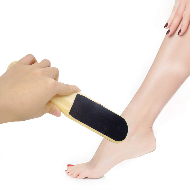 Honbay 2PCS Double Sided Wood Foot Files Foot Callus Removers for Women and Men - BeesActive Australia