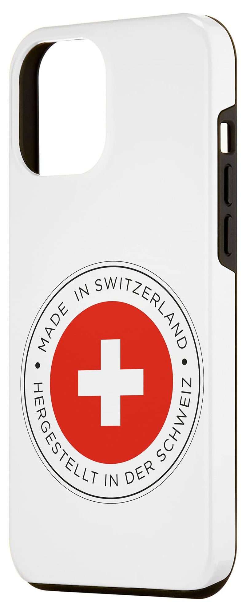 iPhone 12 Pro Max Made In Switzerland Flag Case iPhone 12 Pro Max - BeesActive Australia
