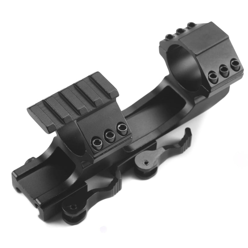 MIZUGIWA 1inch /30mm Quick Release Cantilever Weaver Forward Reach Dual Ring Rifle Scope Mount - BeesActive Australia