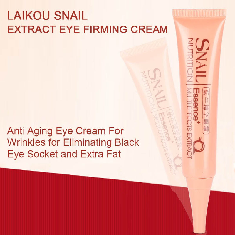 Snail Extract Repair Serum Essence, Eye Wrinkle Firming Cream For for Anti-aging Hydrating Reducing Dark Circles, Fine Lines, Puffiness - BeesActive Australia