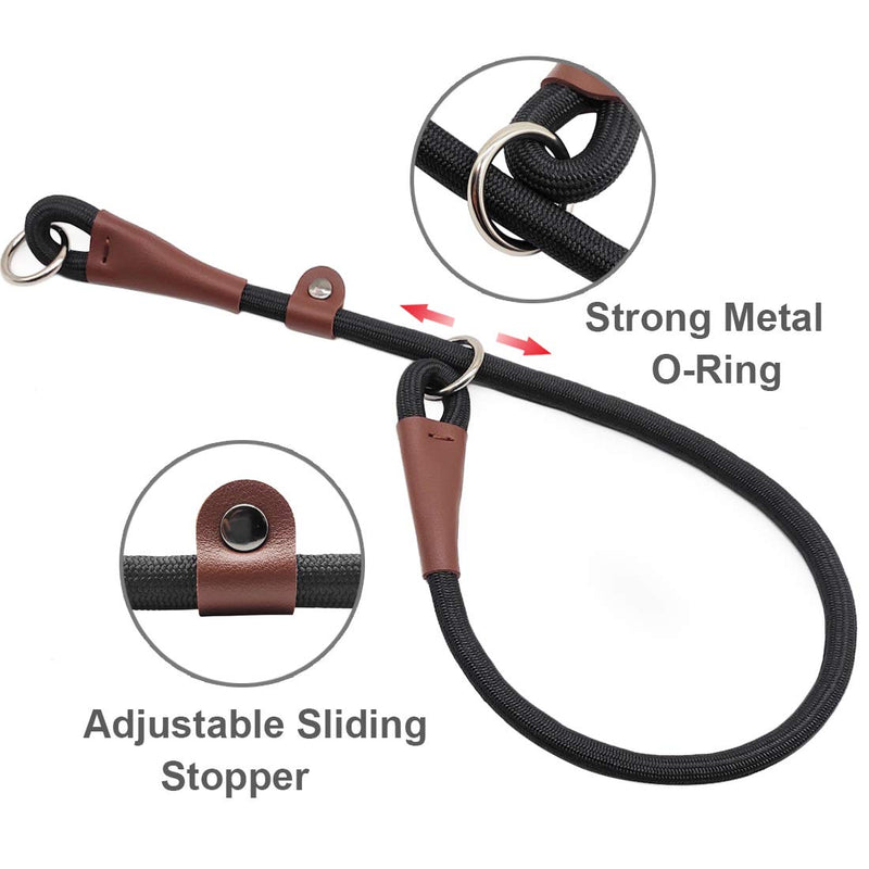 MayPaw 4FT Rope Dog Leash and Slip Collar Combain for Dog Training/Walking - BeesActive Australia