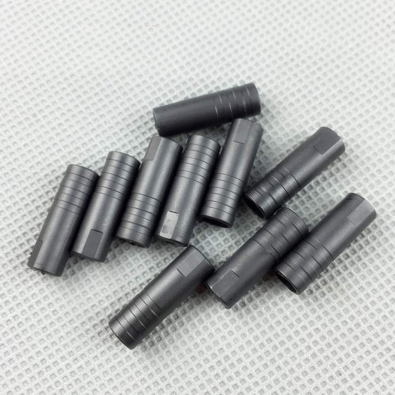 100 Pieces Bike Bicycle Plastic 5mm Brake Cable Housing Ferrule End Caps and 100 Pieces Plastic Bike Shift Cable End Caps Crimp 4mm Shifter Housing Wire Line Pipe Ferrules (Total 200 Pieces) - BeesActive Australia