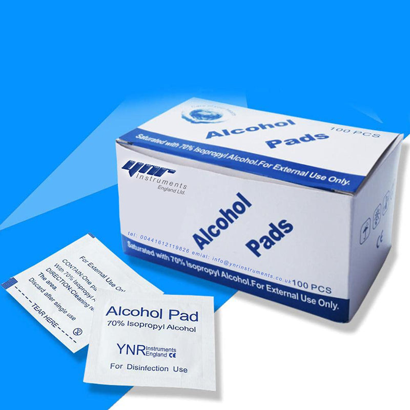 Anself Alcohol Prep Pads Antiseptic Sterilization Swabs Wipes Cleanser Pro YNR (100 pcs) - BeesActive Australia