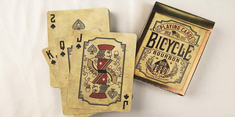 Bicycle Bourbon Playing Cards Brown' - BeesActive Australia