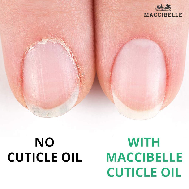 Maccibelle Pure Cuticle & Nail Oil Pen 2ml Heals Dry Cracked Cuticles (Milk & Honey + Lavender) Milk & Honey + Lavender - BeesActive Australia