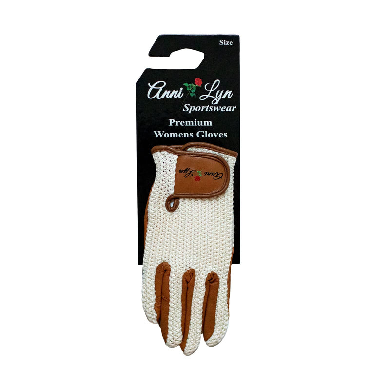 Anni Lyn Sportswear Women's Cavalier Crochet Glove Medium - BeesActive Australia