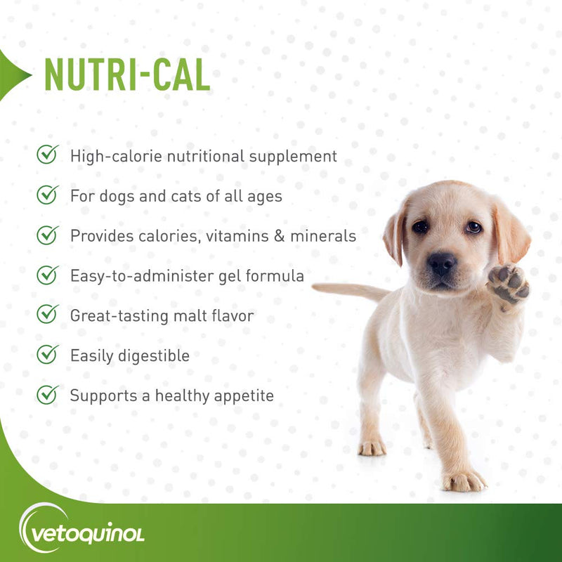 Vetoquinol Nutri-Cal 4.25 Oz - High Calorie Supplement for Cats and Dogs - BeesActive Australia