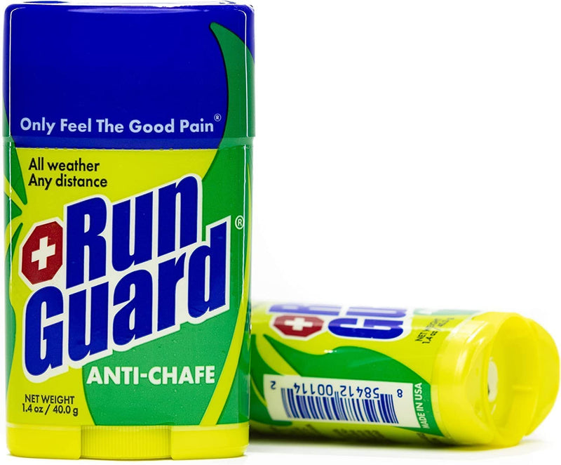 Run Guard Anti-Chafing Stick - Made with 100% Plant-Based Ingredients Plus Beeswax. Works for All Distance Runners from 5K Walks/Runs to 100 Mile Ultra Marathons (1.4oz Two Pack) - BeesActive Australia