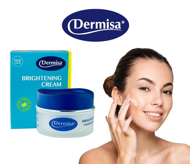 Dermisa Brightening Cream with 4 Natural Botanical Extracts | Helps to Brighten and Hydrate Skin | Contains Kojic Acid, Licorice Extract, Arbutin and Indian Gooseberry (AMLA) | 1.5 OZ | Pack of 2 - BeesActive Australia