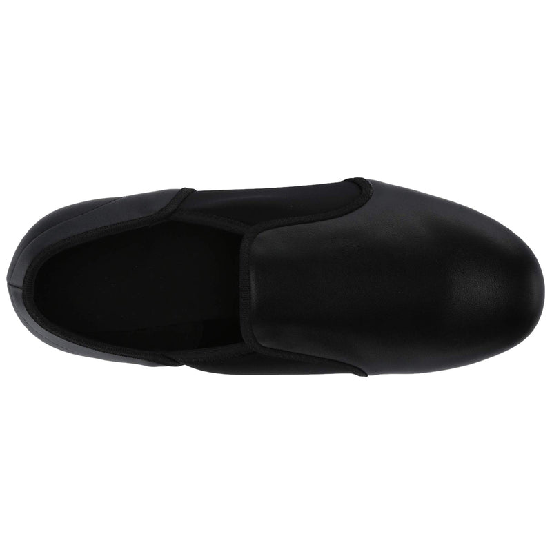 [AUSTRALIA] - Danzcue Adult Stretchy Neoprene Tap Shoes, Black 7 