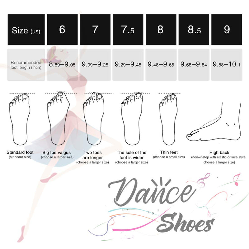 [AUSTRALIA] - iCKER GetMine Womens Latin Dance Shoes Heeled Ballroom Salsa Tango Party Sequin Dance Shoes 7.5 Black 