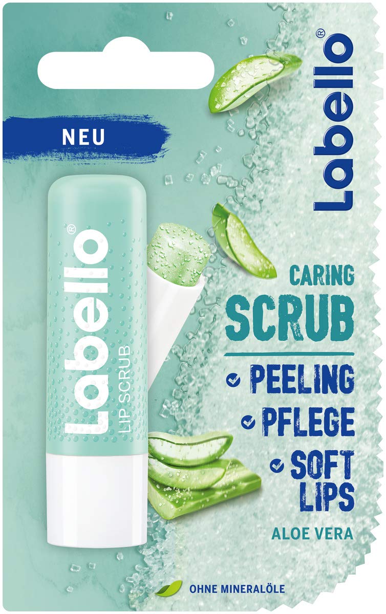 Labello Lip Caring Scrub Aloe Vera Pack of 1 - BeesActive Australia