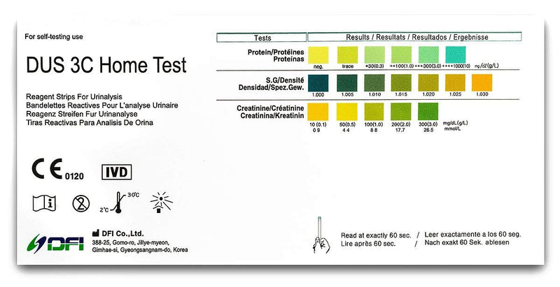 5 x Liver Disease Function Tests + 5 x Kidney Function Urine Health Check Tests 10 count (Pack of 1) - BeesActive Australia