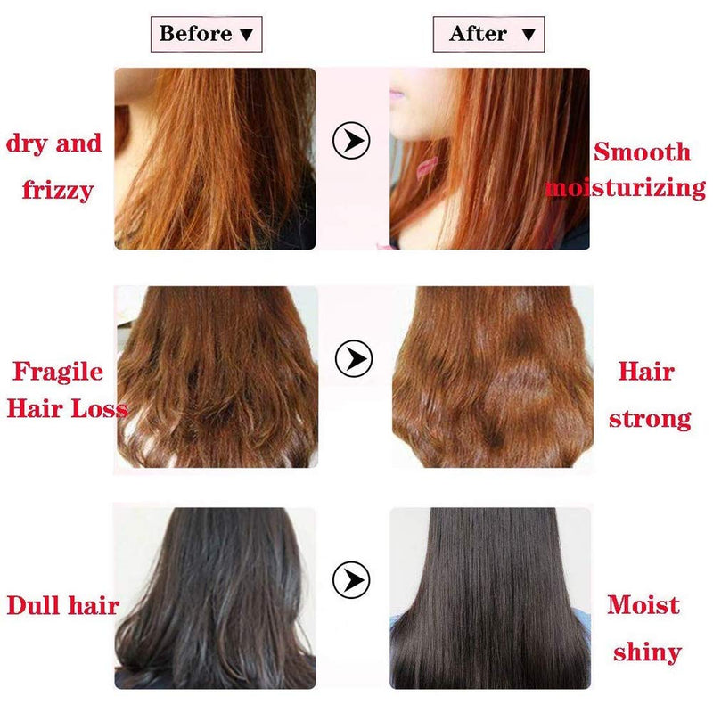 Glamza Pure Magical Hair Mask 60ml Keratin Argan Hair Treatment 5 Seconds Mask Root Repair Nourishing - BeesActive Australia