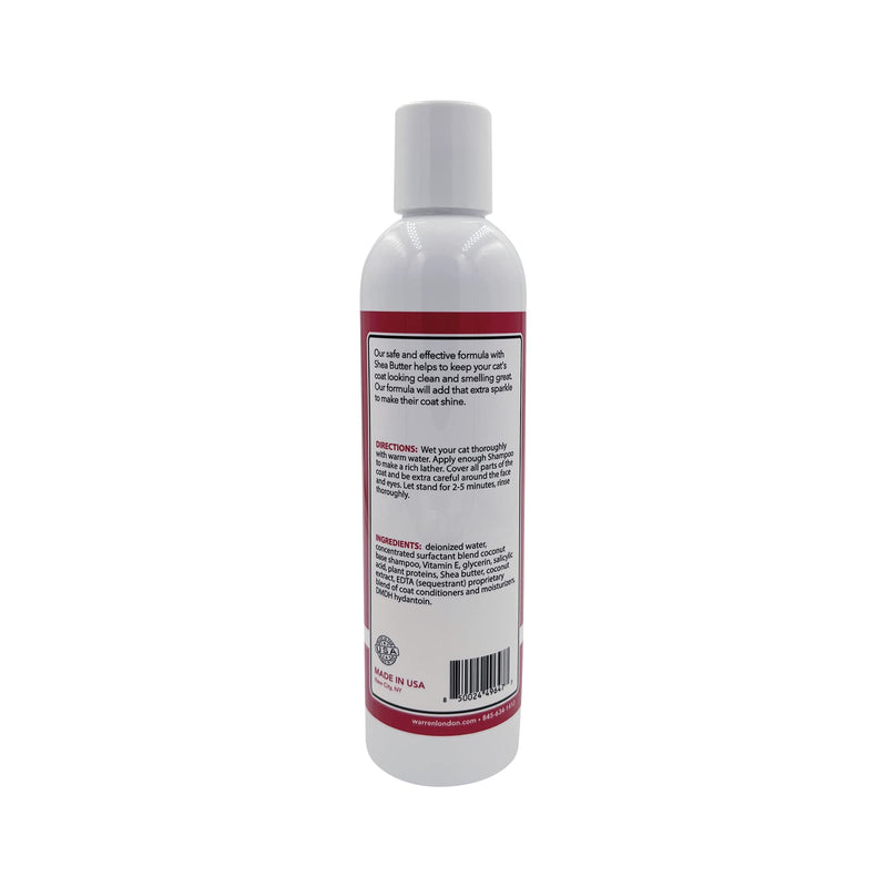 Warren London Hypoallergenic Cat Shampoo and Conditioner | Cat Bath with Shea Butter to Moisturize Dry Skin | Cat Dandruff Shampoo and Cat Dander Allergy Remover | Made in USA - BeesActive Australia