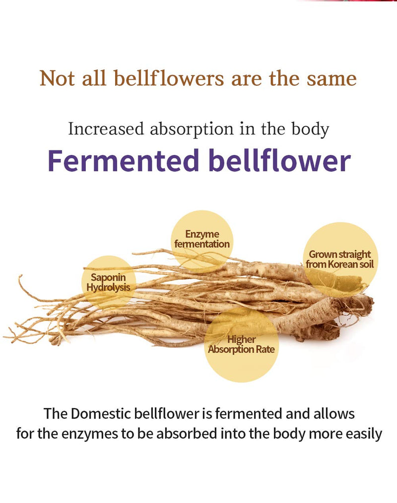 SAMSIDAE Korean Bellflower Root Extract, Pear and Quince (10g X 30 Stick Pouches). Good Source of Fiber, Potassium, Magnesium, Vitamin C&K. Men, Women and All Ages. - BeesActive Australia