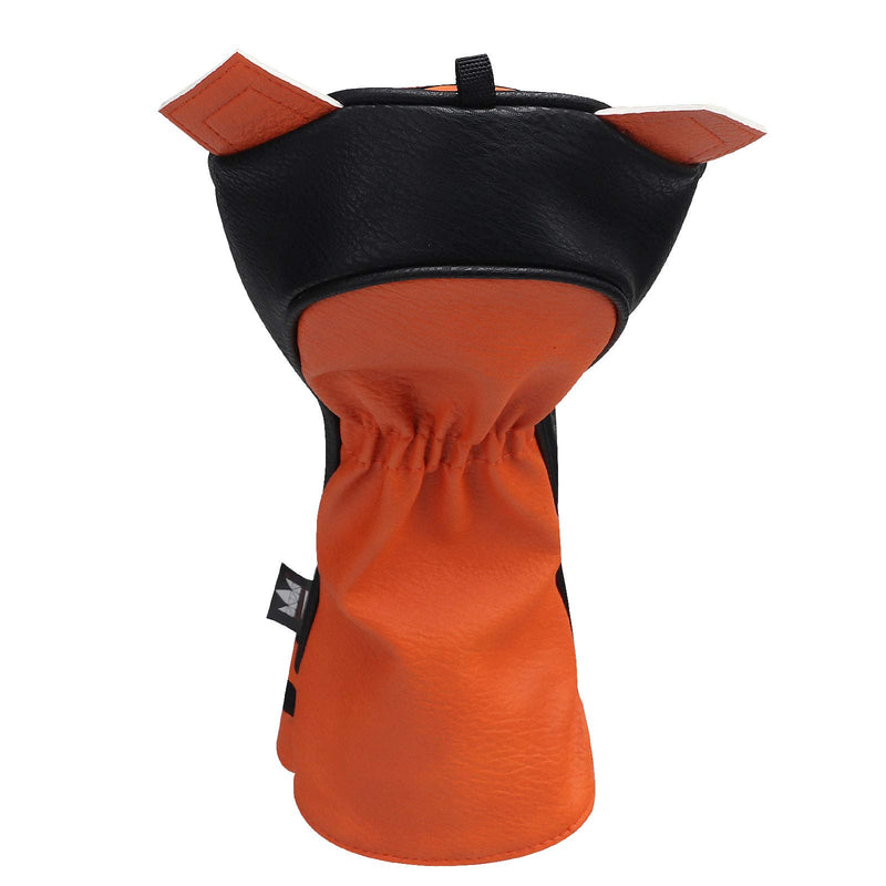 Craftsman Golf Orange/Black Synthetic Leather Tiger Animal Headcover for Driver Fairway Hybrids #1 Driver Cover - BeesActive Australia