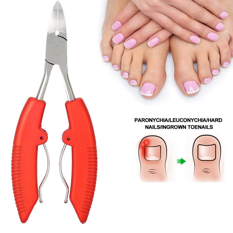 Nail Cuticle Pliers,Cuticle Nipper Cuticle Cutter Trimmer Dead Skin Callus Remover Stainless Steel Durable Manicure Tools For Fingers And Toes Care(#2) #2 - BeesActive Australia