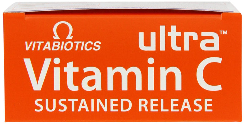 Vitabiotics Ultra Vitamin C Tablets (Ascorbic Acid) Sustained Release with Bioflavonoids - 60 Tablets - BeesActive Australia