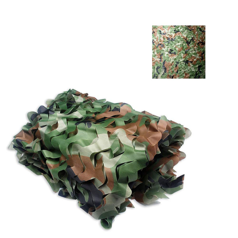 [AUSTRALIA] - Yeacool Camo Netting, Military Camouflage Tarp Mesh Net, Army Sunshade Fence Nets,Lightweight Waterproof,Great for Hunting Blind,Party Decoration,Bedroom Decor,Canopy Photograph Shooting Car Cover Woodland Camo 16.4ftx5ft 