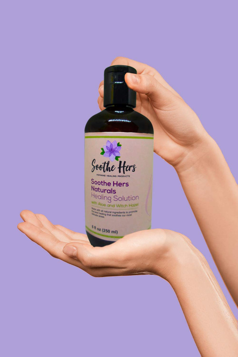 Postpartum Healing Solution by Soothe Hers | Natural Perineal Recovery & Care for Moms | Safe for Pregnancy | Labor & Delivery Bag | Birthing Prep | Baby Shower Gift | 8 oz - BeesActive Australia