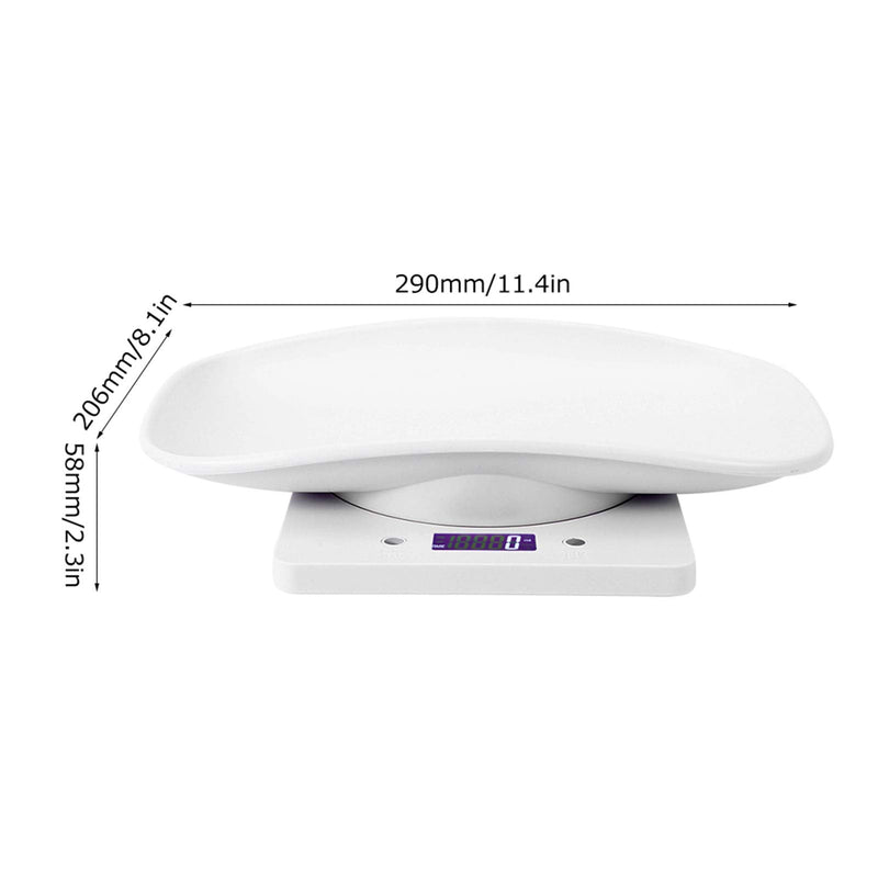 Goshyda Digital Pet Scale, Food Weight Mini Scale, LCD Electronic Scales, for Weighing Small Cat, Dog, Parrots, Hamster - BeesActive Australia