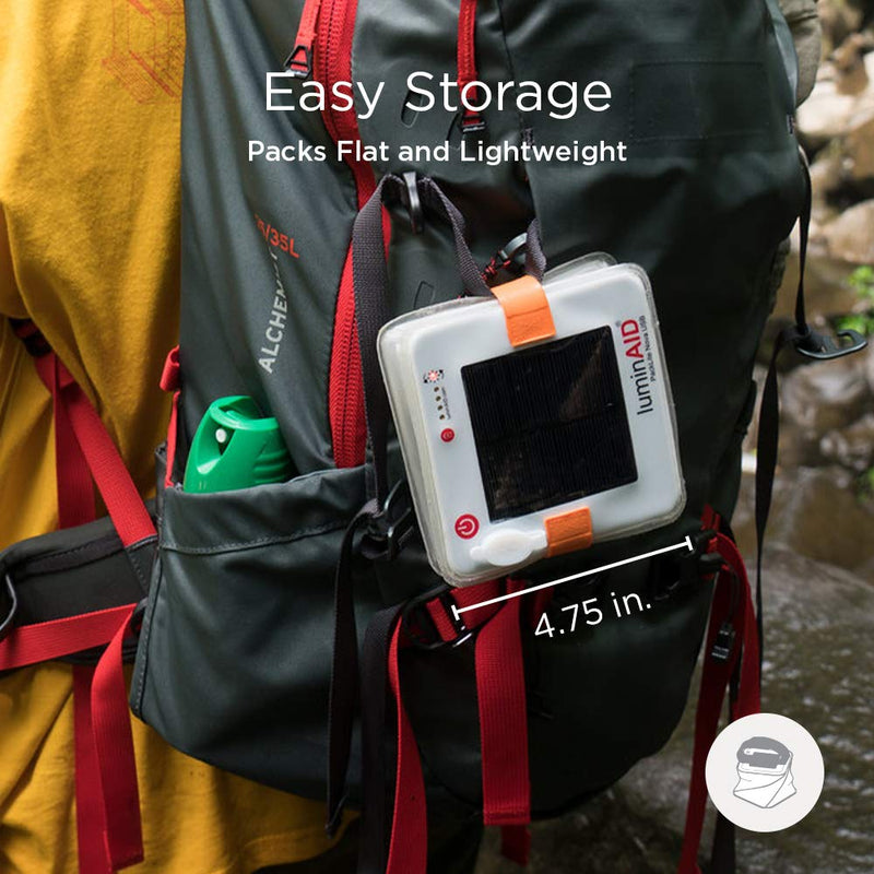 LuminAID Solar Inflatable Lanterns | Great for Camping, Hurricane Emergency Kits and Travel | As Seen on Shark Tank Multi-Colored - BeesActive Australia