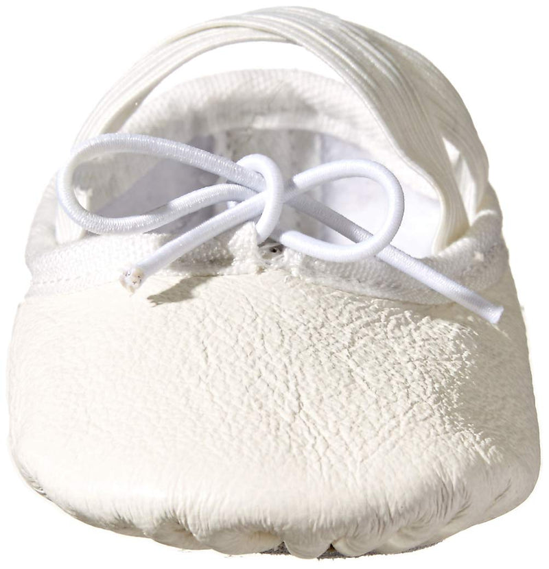 [AUSTRALIA] - Danzcue Child Split Sole Leather Ballet Slipper 11.5 Little Kid White 