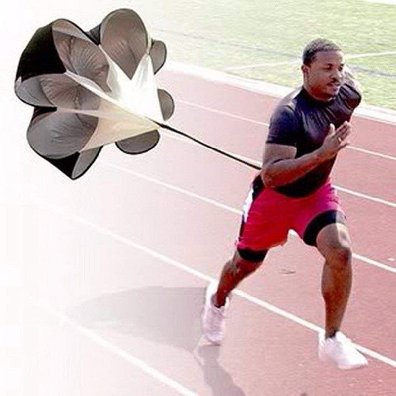 EastyGold Running Speed Chute Resistance Parachute 56 inch Powerchute Umbrella Training Sprint Power Soccer Trainer for Runner, Football, Soccer Drilling - BeesActive Australia