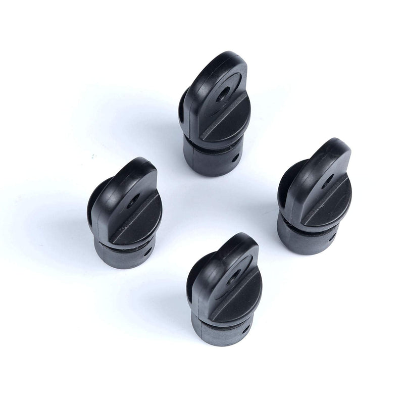 MX 1 inch Bimini Top Fitting Hardware Eye End Cap 4pcs (Inside for 1” Round Tube) - BeesActive Australia