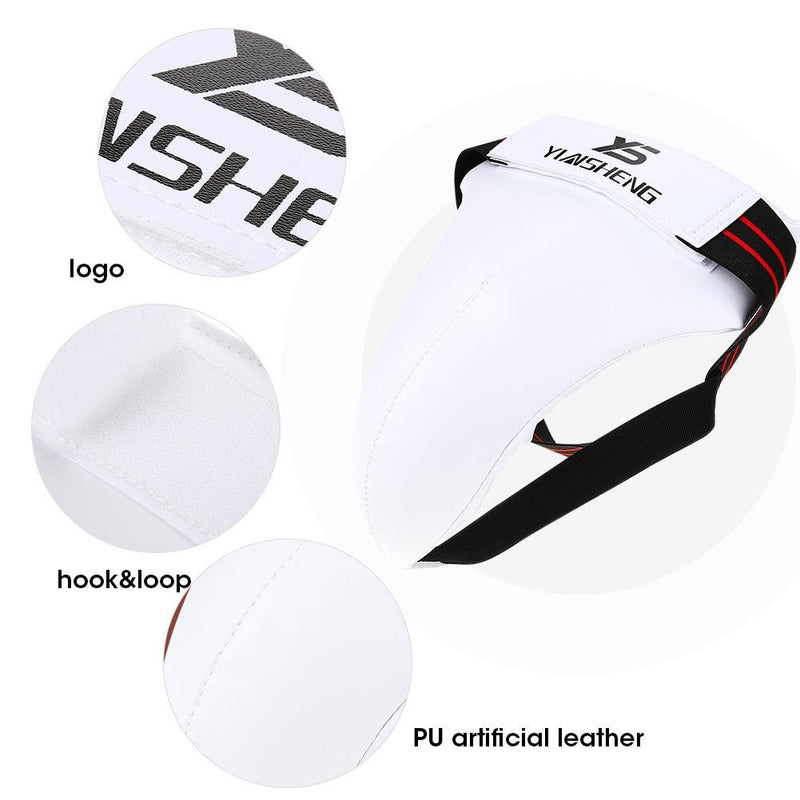 [AUSTRALIA] - VGEBY Taewondo Male Groin Protector, Martial Art Groin Guard for Boxing, Karate, Sanda Large 