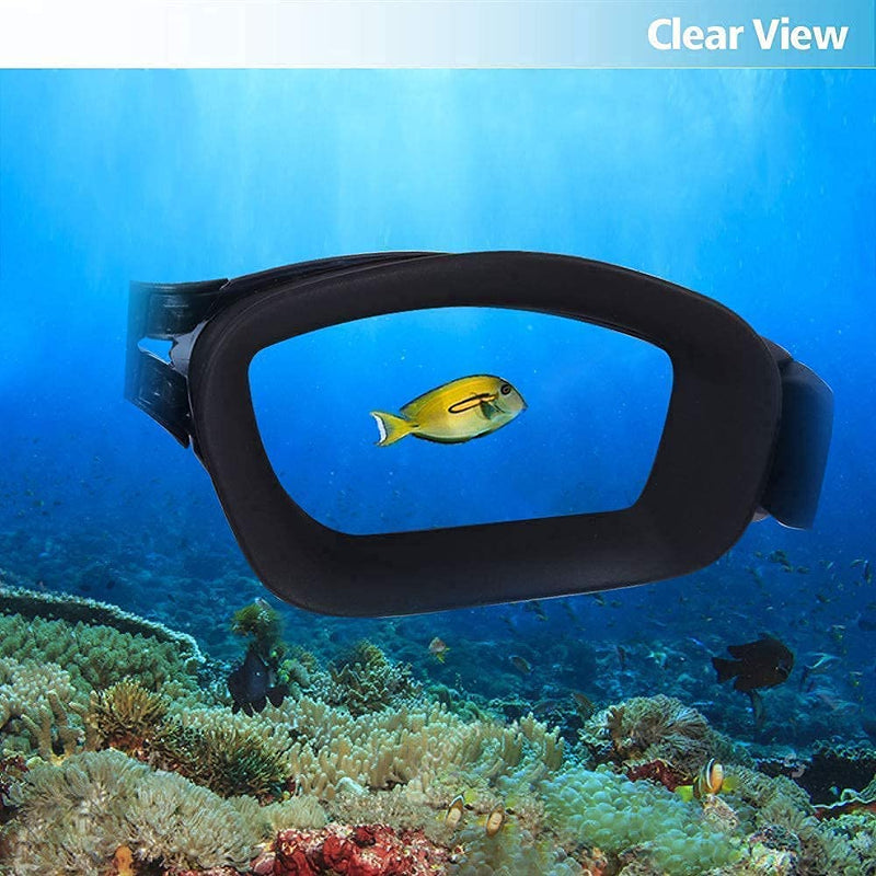 Rapidor Swimming Goggles, Men Women Teens, Mirrored and Smoked Lens, Black - BeesActive Australia