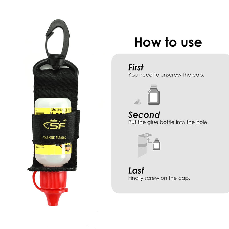 SF Fly Fishing Fly Floatant Bottle Holder-2 PCS - BeesActive Australia