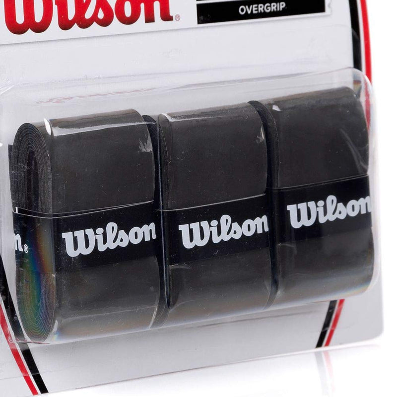 WILSON Sporting Goods Ultra Wrap Tennis Overgrip (3-Pack), Black (WRZ403000) - BeesActive Australia