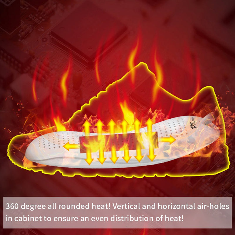 KOODER Boot Dryer,Shoe Dryer,Foot Dryer ! Eliminate Bad Odor and sanitize Shoes! - BeesActive Australia
