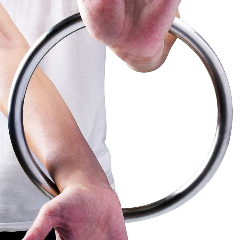 Wing Chun Stainless Ring Yewen Sau Sticky Hand Strength Training Tsun Siu Lum Kung Fu - BeesActive Australia
