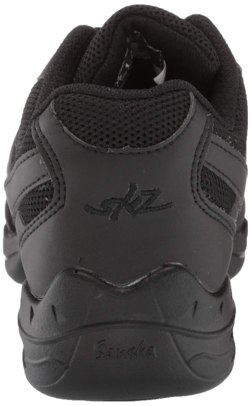 Skazz by Sansha Women's Dance Studio Exercise Sneakers Mesh Suede Air Cushion Caro P121m 10.5 Black - BeesActive Australia