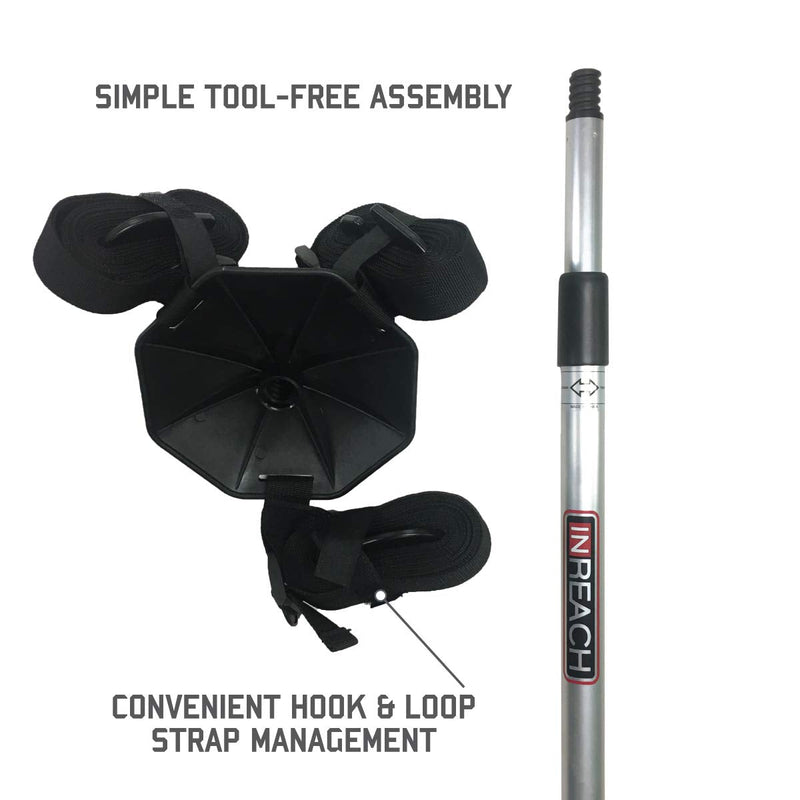 In Reach Boat Cover Support Pole, Black - BeesActive Australia