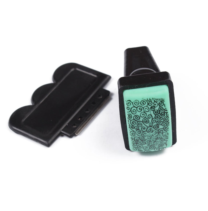 BeautyLeader Mix 10 Designs Nail Plates +1 Pcs Nail Art Stamper + 1 Scraper Nail Art Image Stamp Stamping Plates Manicure Template Nail Art Tools (A011-020) A011-020 - BeesActive Australia